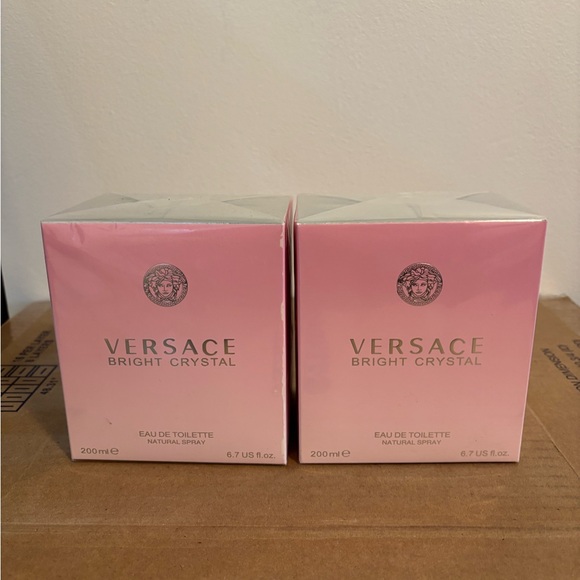 Versace Accessories - Versace Perfume Bright Crystal Set of 2 Women's Eau de Toilette 6.7oz